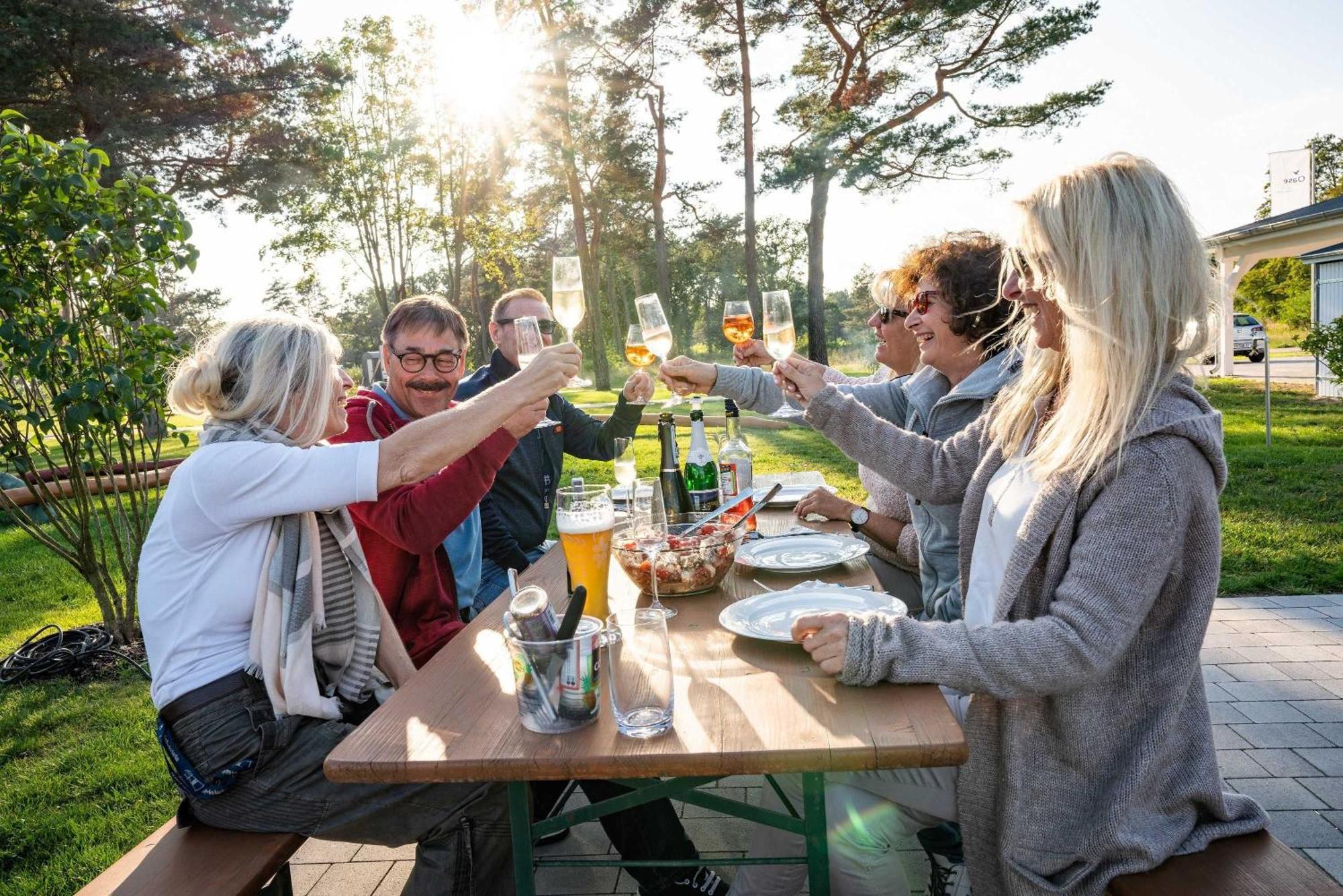 Terrassenwohnung "Inselreich" - Oase Am Haff Garz  Luaran gambar